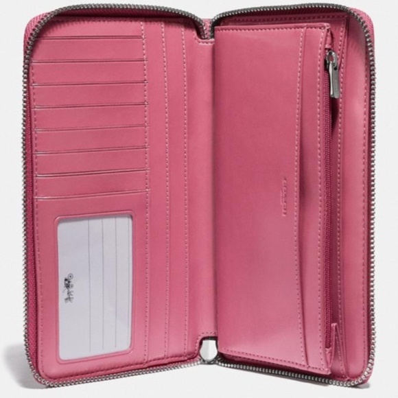 New Coach ostrich-embossed continental wallet - Picture 16 of 16